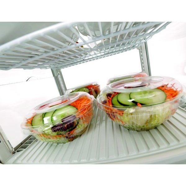 Koelvitrine | 86L | Wit | +2°C/+12°C | 4 Schappen | 425x435x980(h)mm