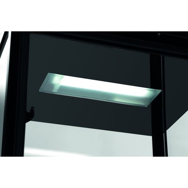 Koelvitrine | 58L | Zwart | +2°C/+12°C | 3 Niveaus | 435x385x805(h)mm