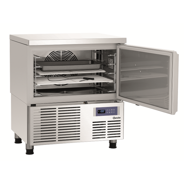 Blastchiller | AL5 | 5 Niveaus (EN/GN) | Max. 16kg (Koelen) / 12kg (Vriezen) | 1.2kW (230V) | 750x700x850(h)mm