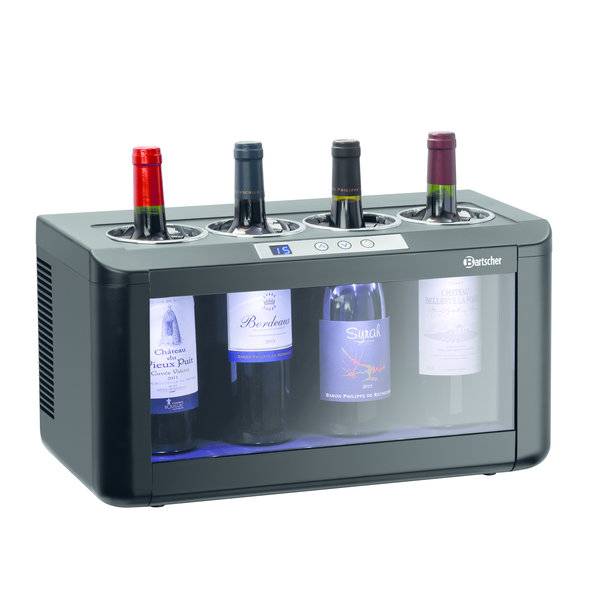 Wijnkoeler | Kunststof | Thermo-Elektrisch | Cap. 4 Flessen | 480x260x260(h)mm