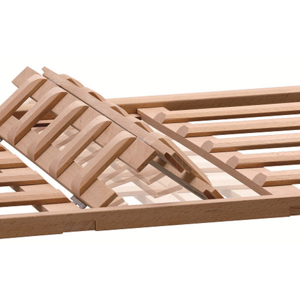 Wijnpresentator hout  2Z | Cap. 6 flessen | 505x534x33(h)mm