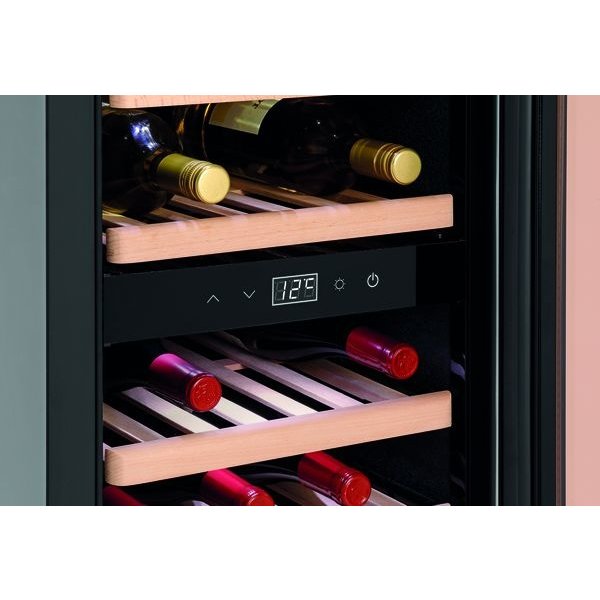 Wijnkoelkast 2Z | 113L | 15 Flessen Boven | 23 Flessen Onder | 230V | 396x580x1030(h)mm