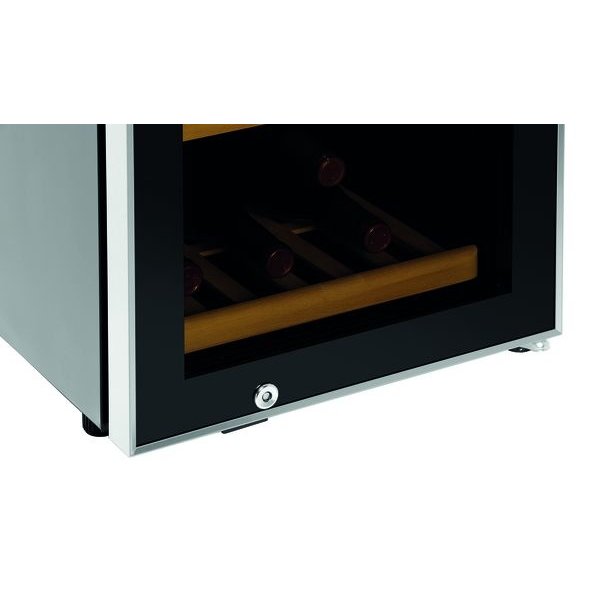 Wijnkoelkast 2Z | 113L | 15 Flessen Boven | 23 Flessen Onder | 230V | 396x580x1030(h)mm