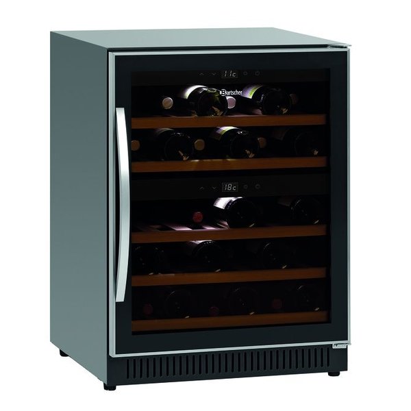 Wijnkoelkast 2Z | 119L | 14 Flessen Boven | 26 Flessen Onder | 230V | 590x575x825(h)mm