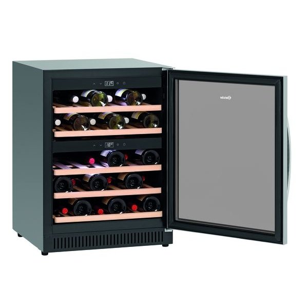Wijnkoelkast 2Z | 119L | 14 Flessen Boven | 26 Flessen Onder | 230V | 590x575x825(h)mm