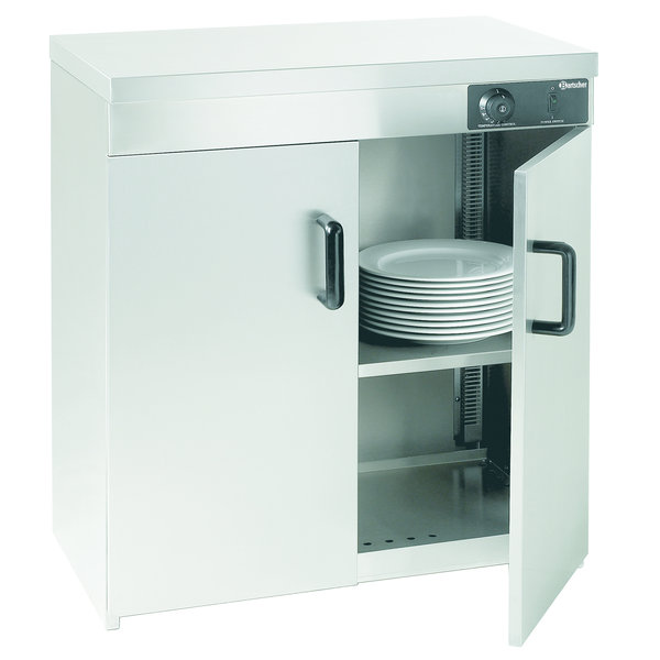 Warmhoudkast | RVS | 2 Deuren | Cap. 110-120 Borden | 230V | 750x495x855(h)mm