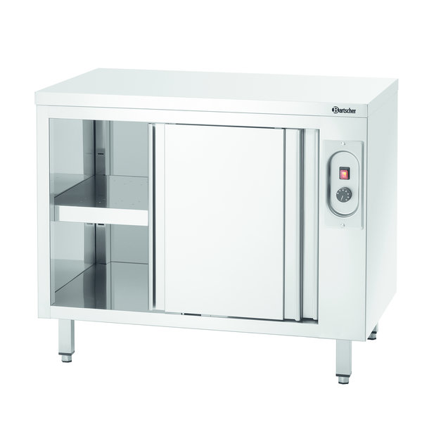 Warmhoudkast | RVS | 2 Schuifdeuren | 2kW | 1000x700x850(h)mm