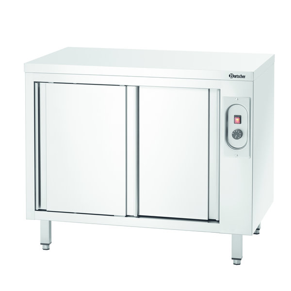 Warmhoudkast | RVS | 2 Schuifdeuren | 2kW | 1000x700x850(h)mm