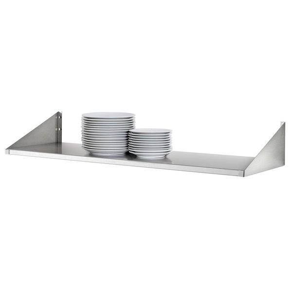 Wandschap RVS | 800x200x200(h)mm
