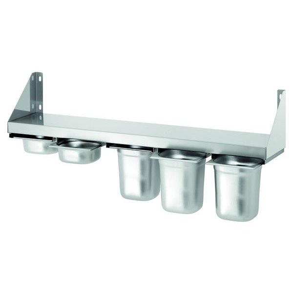 Kruidenschap RVS | 5x 1/6 GN | 1000x200x150(h)mm