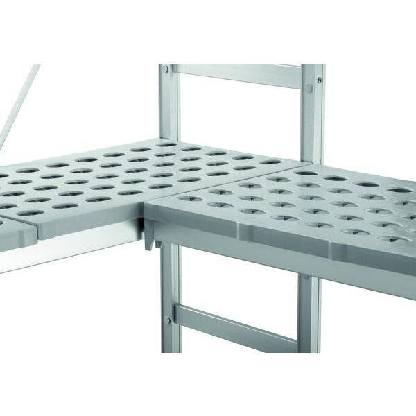 Stellingsysteem kit 4 | 4 schappen | 1/3-1/2-2/3-1/1 GN | 1140x355x1790(h)mm