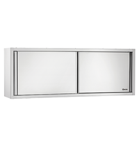 Bartscher RVS wandkast met schuifdeuren | 1 verstelbare tussenschap | 1200x400x660(h)mm Bartscher RVS wandkast met schuifdeuren | 1 verstelbare tussenschap | 1200x400x660(h)mm