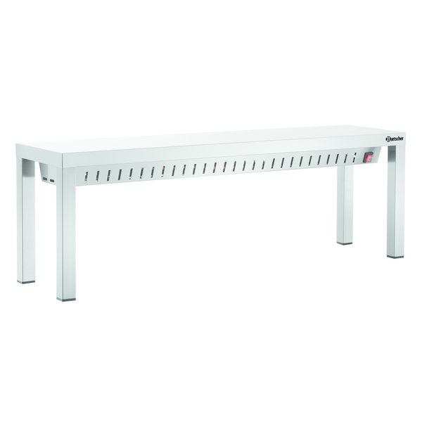 Warmtebrug | RVS | 1HR | 1 Infrarood Verwarmingsbuis | 230V | 800x300x400(h)mm