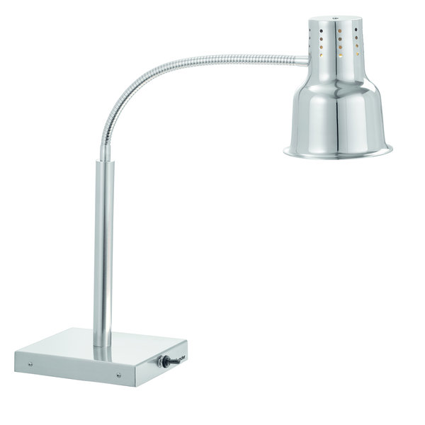 Warmhoudlamp | RVS | 1 Infraroodlamp IR250 | 230V | 200x250x700(h)mm