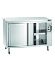 Bartscher Warmhoudkast | RVS | Schuifdeuren Beide Zijdes | 2kW | 1 Tussenschap | 1200x700x850(h)mm 