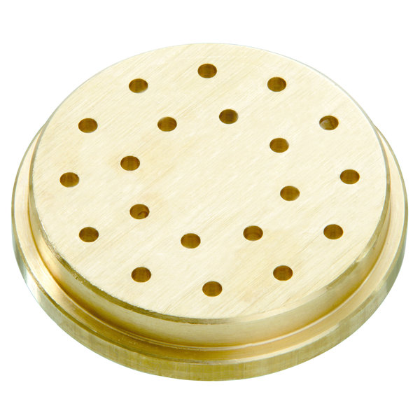 Pastamatrijs Brons voor Bigoli  Ø3mm | 55x55x10(h)mm
