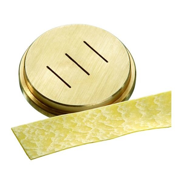 Pastamatrijs Brons voor Pappardelle 16 mm | 55x55x10(h)mm