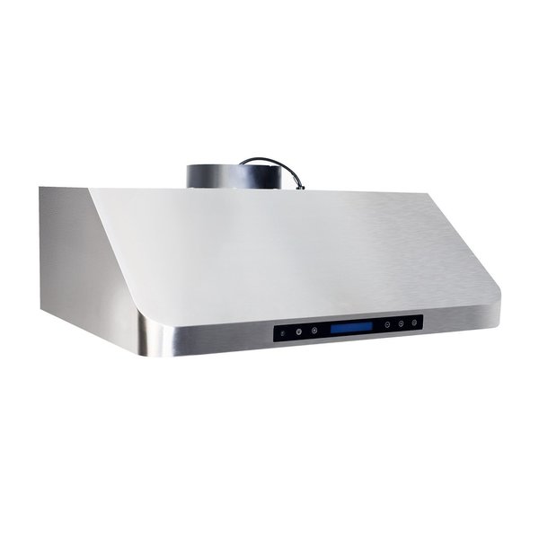 Afzuigkap | Schuin Model | Incl. Motor | 1530m³/u | Regelaar + Verlichting | 900x560x250(h)mm