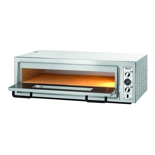 Pizzaoven | NT 901 | 6x1 Ø30cm | 1 Kamer | Bodem van Vuurvaste Klei | 1190x780x395(h)mm