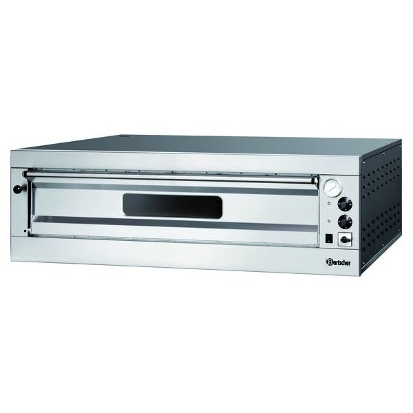 Pizzaoven | ET 105-1BK | 1x9 Ø33cm | 1 Kamer | 12kW | Bodem van hittebestendige steen | 1310x1270x420(h)mm