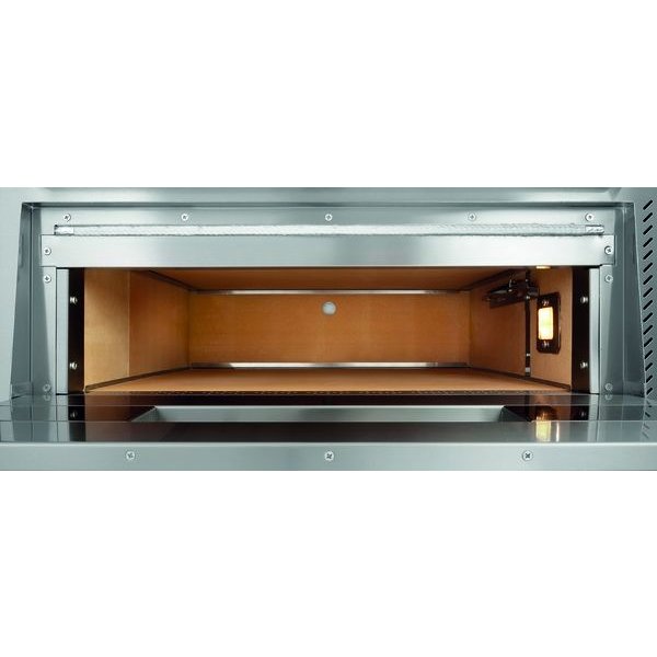 Pizzaoven NT 622VS | 4+4 Ø30cm | 2 Kamers | 10kW | Bodem Vuurvaste Steen | 930x835x730(h)mm