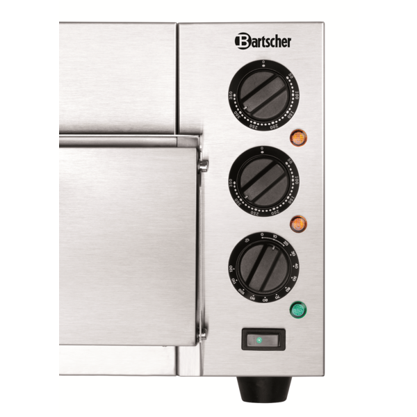 Pizzaoven ST415 | 1x Ø40cm | 1 Kamer | 2kW | Bodem Met Hittebestendige Steen | 565x585x265(h)mm