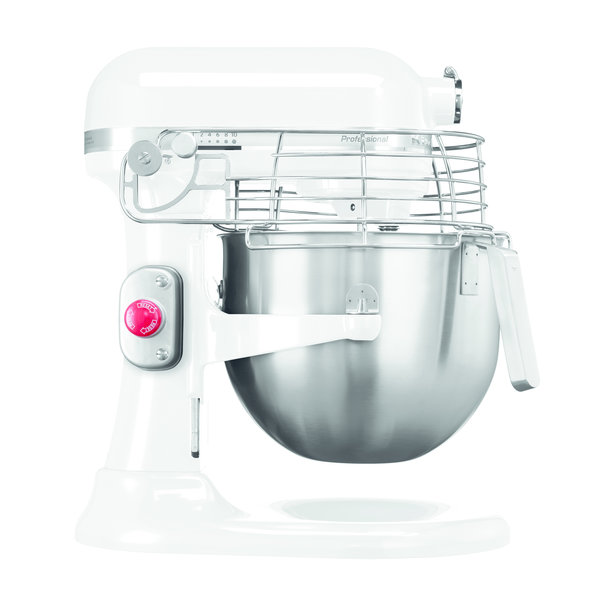 Spiraalmixer | Wit | 6.9L | Vaste Kom | Komlift | 230V | 287x371x417(h)mm