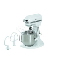 KitchenAid Spiraalmixer | Wit | 4.83L | Vaste komt | 230V | Komlift | 264x338x411(h)mm