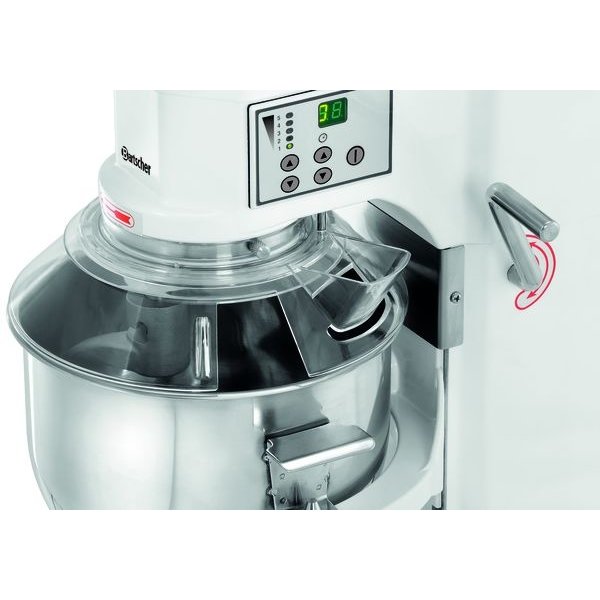 Spiraalmixer | Wit | 7L | Afneembare Kom | 230V | 1.2kg | 440x335x510(h)mm