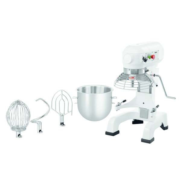 Spiraalmixer | 20L | Afneembare Kom | 1.1kW | 7.5kg | 530x496x780(h)mm