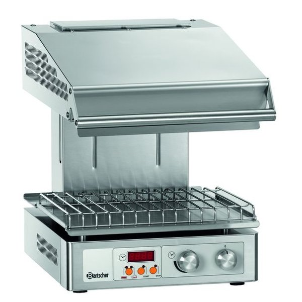 Salamander | Hi-Light Lift | Elektrisch | RVS | 400-2Z | 3kW | Infrarood Warmtestraler | 400x570x515(h)mm