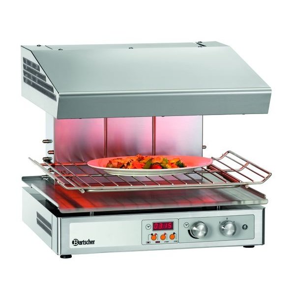 Salamander | Elektrisch | Hi-Light 600-2Z RVS | 4.5kW | Infrarood Warmtestraler | 590x550x515(h)mm