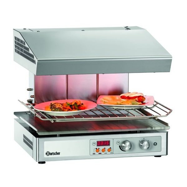 Salamander | Elektrisch | Hi-Light 600-2Z RVS | 4.5kW | Infrarood Warmtestraler | 590x550x515(h)mm