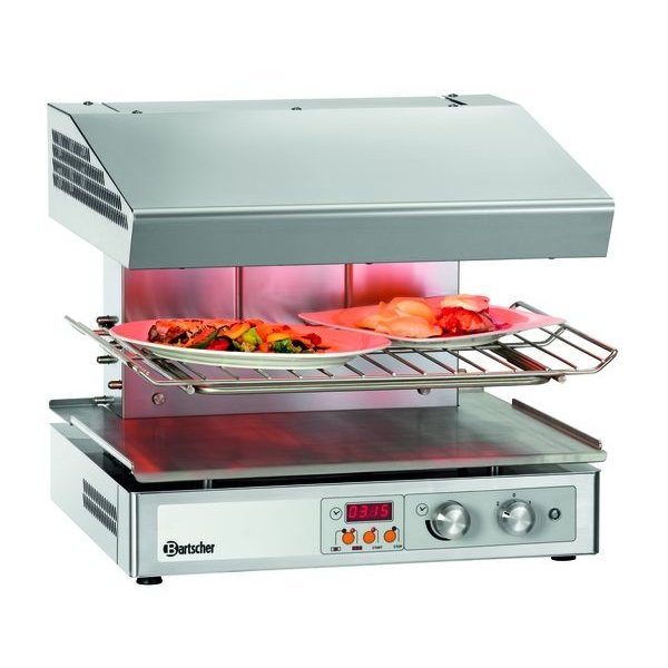 Salamander | Elektrisch | Hi-Light 600-2Z RVS | 4.5kW | Infrarood Warmtestraler | 590x550x515(h)mm