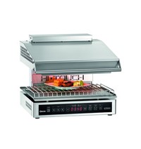 Bartscher Salamander | Elektrisch | Hi-Light Lift Premium | RVS | 4.5kW | Infrarood Warmtestraler | 585x600x515(h)mm