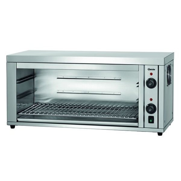 Salamander | Elektrisch | RVS | 700-2Z II | 4.4kW | Stralingsverwarming | 910x375x425(h)mm