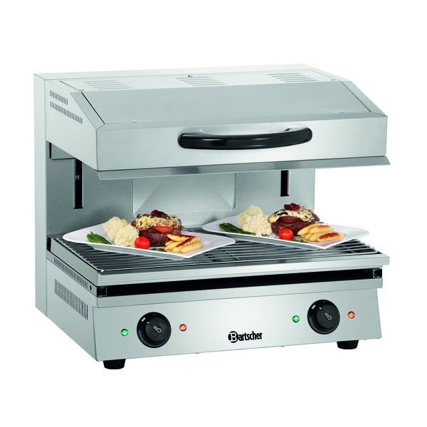 Salamander | Elektrisch | RVS | Lift 600-2Z | 4kW | Stralingsverwarming | 600x540x530(h)mm
