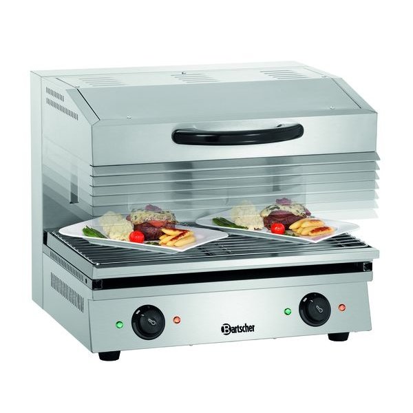 Salamander | Elektrisch | RVS | Lift 600-2Z | 4kW | Stralingsverwarming | 600x540x530(h)mm