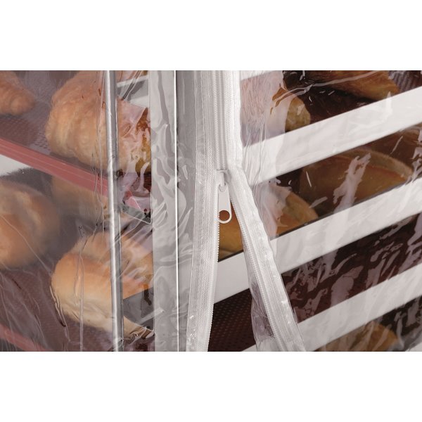 Afdekhoes transparant 18EN60400 | 4 ritssluitingen | 700x550x1745(h)mm
