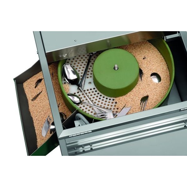 Bestek poleermachine RVS | 230V | Cap. 1.500p/u | 510x440x345(h)mm