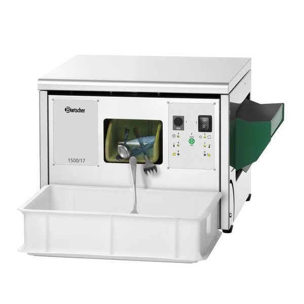 Bestek poleermachine RVS | 230V | Cap. 1.500p/u | 510x440x345(h)mm