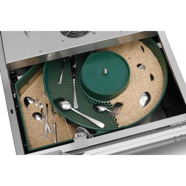 Bestek poleermachine RVS | 230V | Cap. 3.000p/u | 580x560x410(h)mm