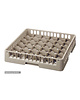 Bartscher Glazenkorf kunststof bruin | 36 vakken | 500x500x225(h)mm 