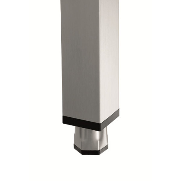 Aanvoertafel DS LI1BAS | 1 spoelbak rechts en opstaande rand | 1200x720x850(h)mm