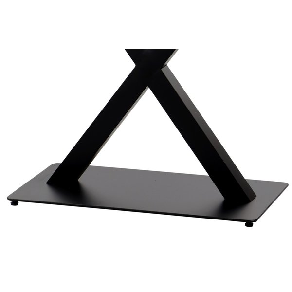 Tafelonderstel | FORMA | Metaal | Zwart | Indoor | 695x395x730(h)mm