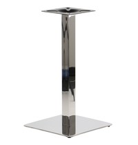 Luxus Tafelonderstel gepolijst RVS | 40x40x72(h)cm Luxus Tafelonderstel gepolijst RVS | 40x40x72(h)cm