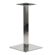 Luxus Tafelonderstel geborsteld RVS | 40x40x72(h)cm Luxus Tafelonderstel geborsteld RVS | 40x40x72(h)cm