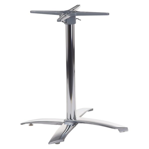 Tafelonderstel | STAX | Aluminium | Glanzend | Kantelbaar | 670x670x725(h)mm