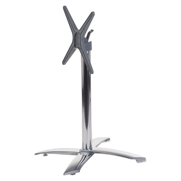 Tafelonderstel | STAX | Aluminium | Glanzend | Kantelbaar | 670x670x725(h)mm