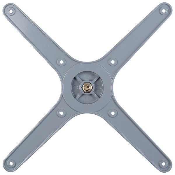 Tafelonderstel | JAX | Aluminium | Glanzend | Indoor | 580x580x705-720(h)mm